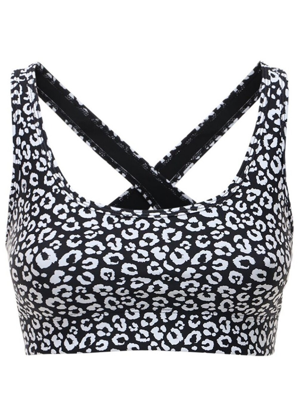 Adams Selman Sport Athleisure Loungewear White Athletic Sports Bra Top - Small